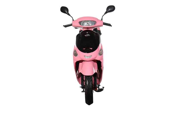 Free Shipping! X-PRO Maui 50cc Moped Scooter with 10" Wheels! Electric/Kick Start! Large LED Headlights!