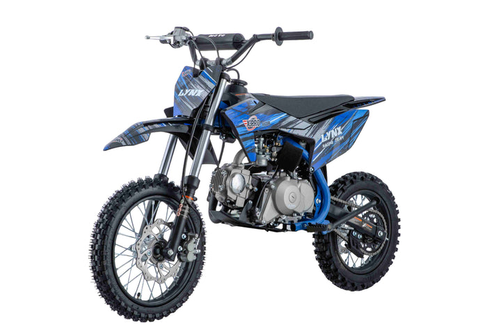 Free Shipping! X-PRO Lynx 110cc Dirt Bike with Automatic Transmission, Electric Start, Big 14"/12" Tires! Cradle Type Steel Tube Frame! Zongshen Brand Engine!