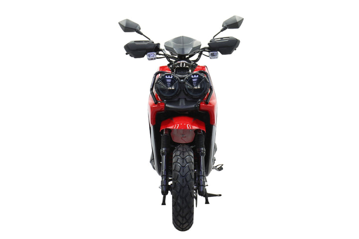 Free Shipping! X-PRO Lanai 150cc Moped Scooter with 12" Aluminum Wheels, Electric/Kick Start, Dual Headlights and Tail Lights!