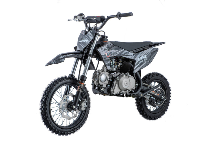 Free Shipping! X-PRO Lynx 110cc Dirt Bike with Automatic Transmission, Electric Start, Big 14"/12" Tires! Cradle Type Steel Tube Frame! Zongshen Brand Engine!