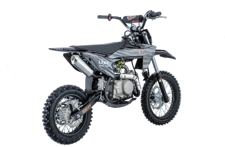 Free Shipping! X-PRO Lynx 110cc Dirt Bike with Automatic Transmission, Electric Start, Big 14"/12" Tires! Cradle Type Steel Tube Frame! Zongshen Brand Engine!