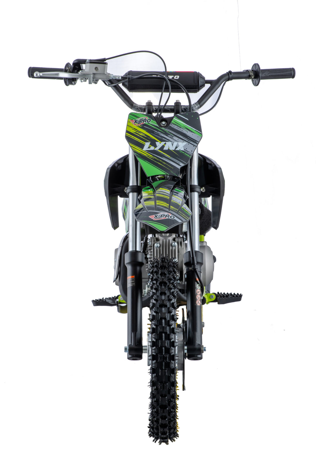 Free Shipping! X-PRO Lynx 110cc Dirt Bike with Automatic Transmission, Electric Start, Big 14"/12" Tires! Cradle Type Steel Tube Frame! Zongshen Brand Engine!
