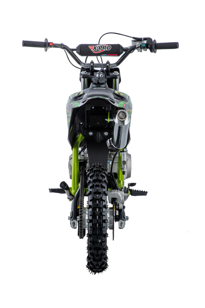 Free Shipping! X-PRO Lynx 110cc Dirt Bike with Automatic Transmission, Electric Start, Big 14"/12" Tires! Cradle Type Steel Tube Frame! Zongshen Brand Engine!