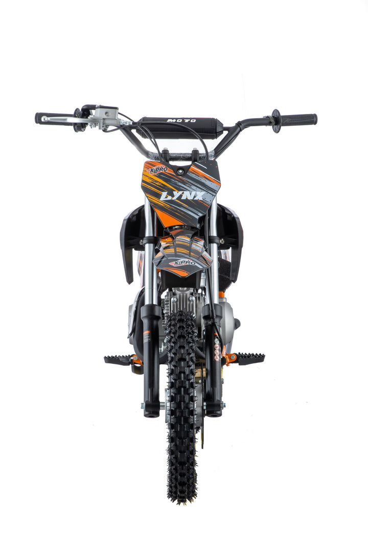 Free Shipping! X-PRO Lynx 110cc Dirt Bike with Automatic Transmission, Electric Start, Big 14"/12" Tires! Cradle Type Steel Tube Frame! Zongshen Brand Engine!