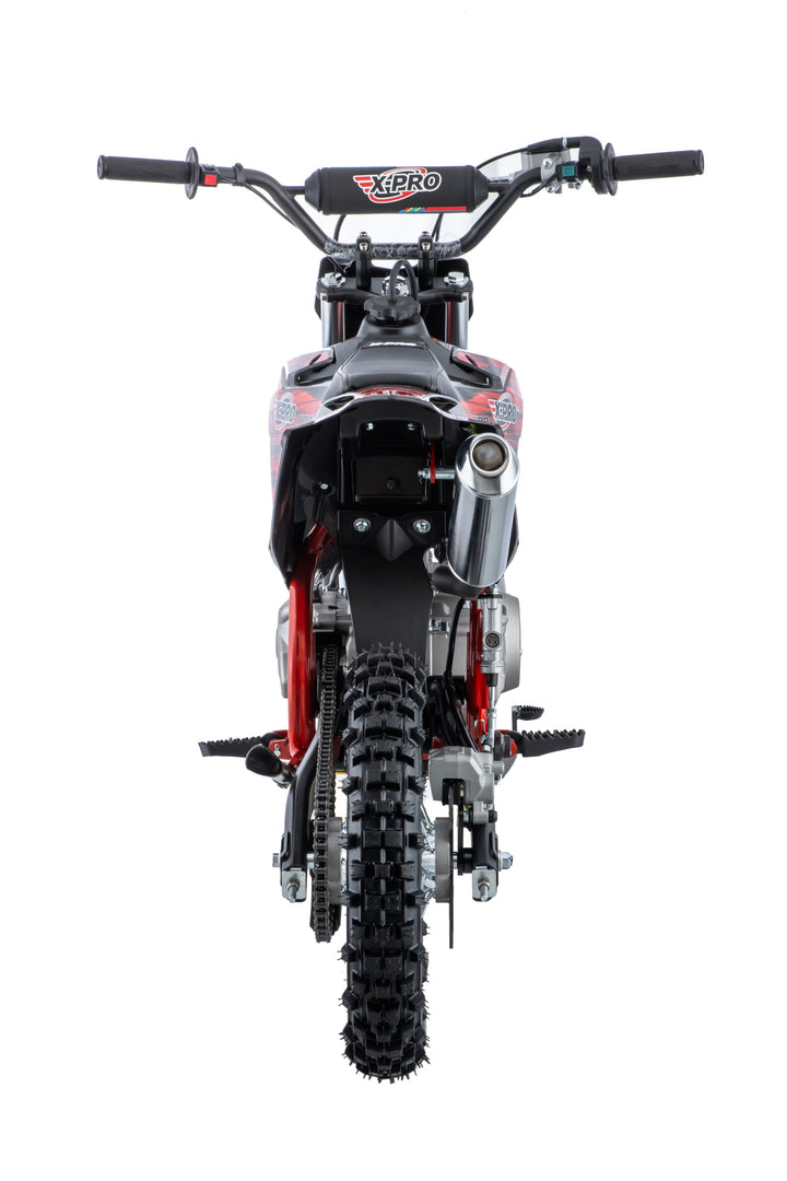 Free Shipping! X-PRO Lynx 110cc Dirt Bike with Automatic Transmission, Electric Start, Big 14"/12" Tires! Cradle Type Steel Tube Frame! Zongshen Brand Engine!