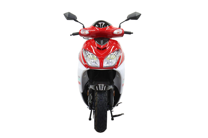 Free Shipping! X-PRO Fiji 150cc Moped Scooter with 13" Aluminum Wheels, Electric/Kick Start! Large LED Headlights!