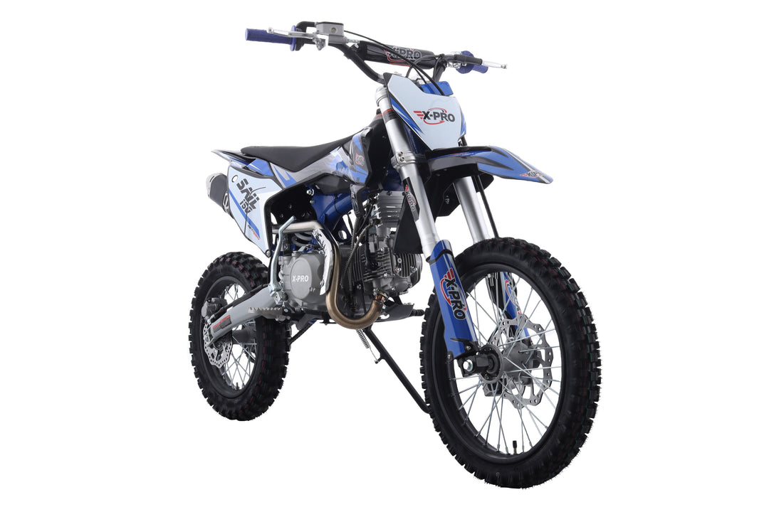 Free Shipping! X-PRO Sail 150 Dirt Bike with 4-speed Manual Transmission! Kick Start, Big 17in/14in Tires! Zongshen Brand Engine!