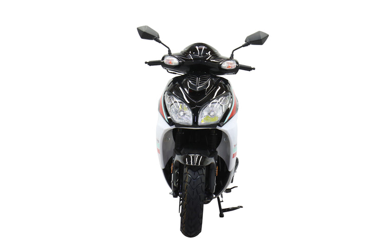 Free Shipping! X-PRO Fiji 150cc Moped Scooter with 13" Aluminum Wheels, Electric/Kick Start! Large LED Headlights!