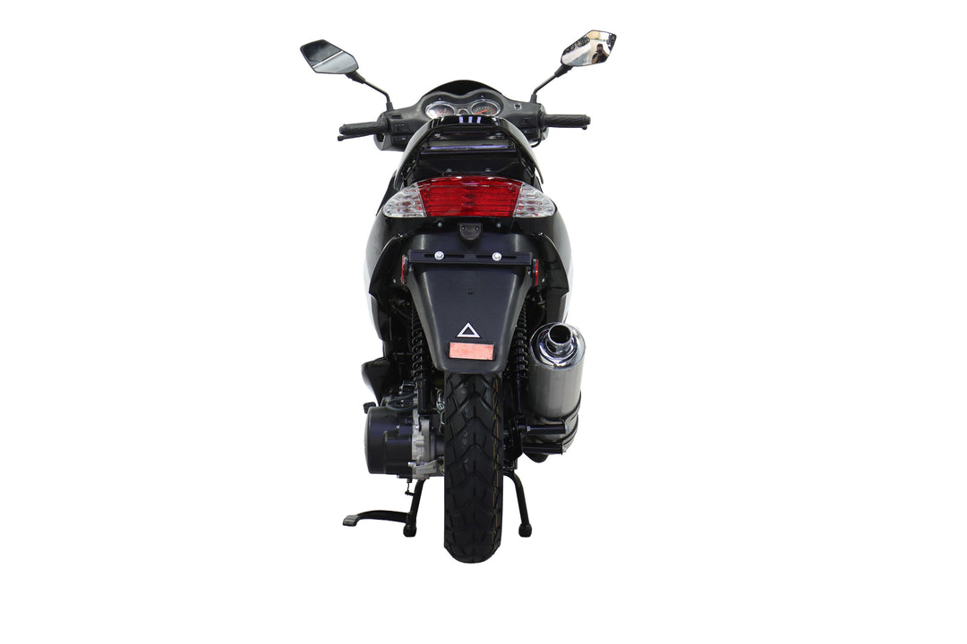 Free Shipping! X-PRO Fiji 150cc Moped Scooter with 13" Aluminum Wheels, Electric/Kick Start! Large LED Headlights!