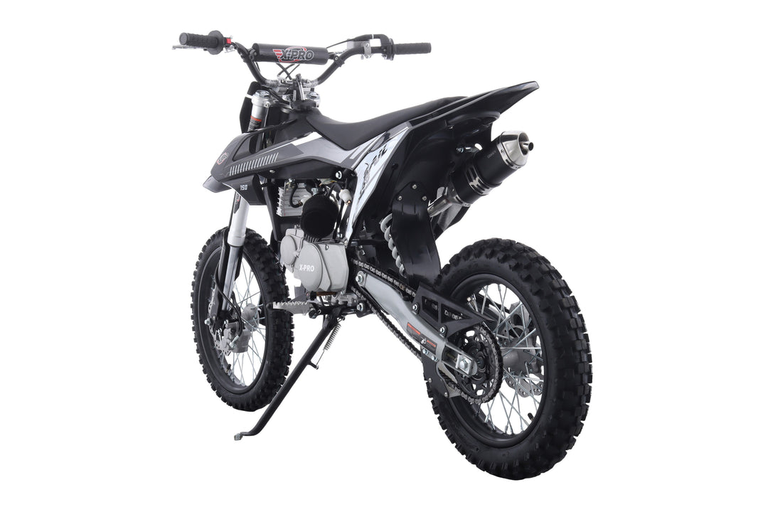 Free Shipping! X-PRO Sail 150 Dirt Bike with 4-speed Manual Transmission! Kick Start, Big 17in/14in Tires! Zongshen Brand Engine!