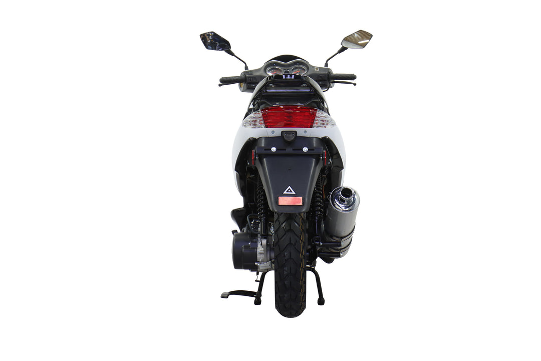 Free Shipping! X-PRO Fiji 150cc Moped Scooter with 13" Aluminum Wheels, Electric/Kick Start! Large LED Headlights!