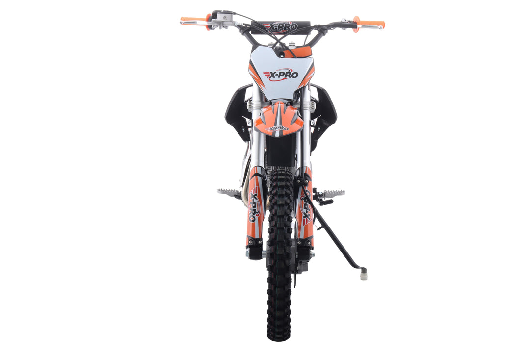 Free Shipping! X-PRO Sail 150 Dirt Bike with 4-speed Manual Transmission! Kick Start, Big 17in/14in Tires! Zongshen Brand Engine!