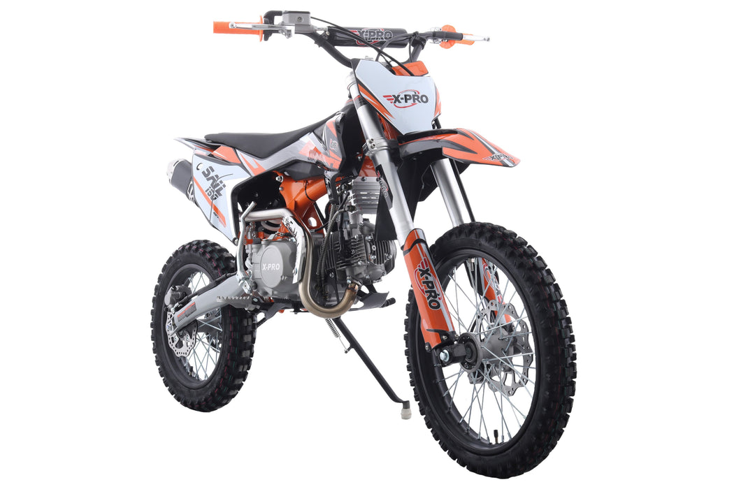Free Shipping! X-PRO Sail 150 Dirt Bike with 4-speed Manual Transmission! Kick Start, Big 17in/14in Tires! Zongshen Brand Engine!