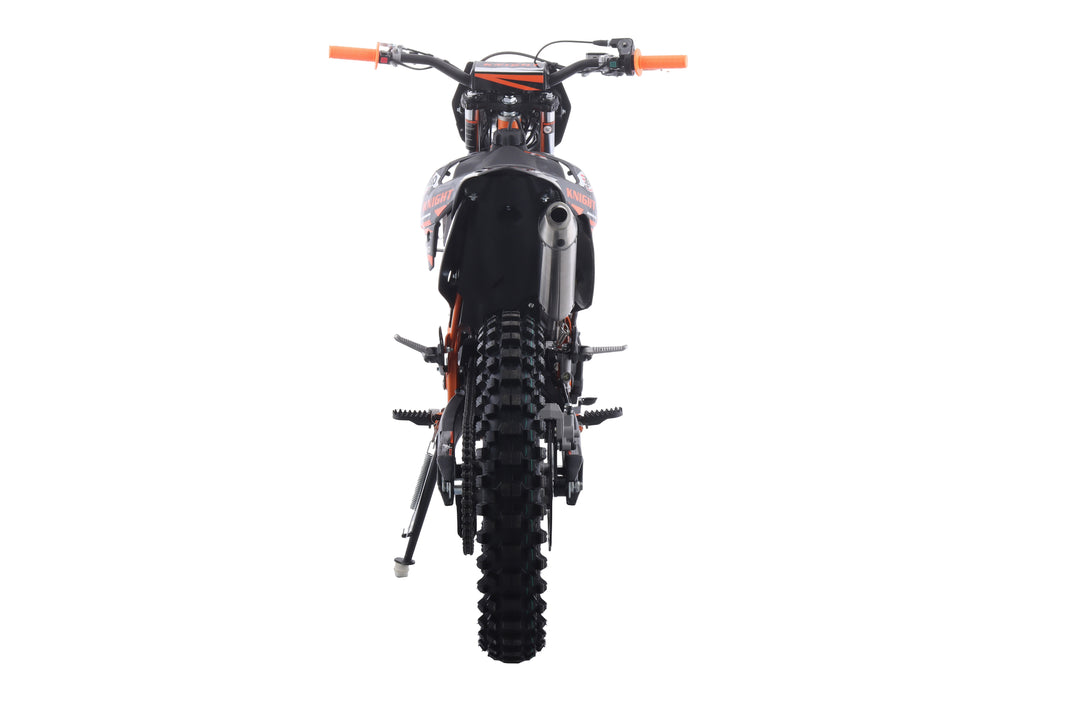 Free Shipping! X-PRO Knight 250 Dirt Bike with LED Headlight, 5-Speed Manual Transmission, Electric/Kick Start! Big 21in/18in Wheels! Zongshen Brand Engine!