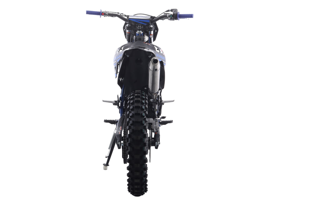 Free Shipping! X-PRO Knight 250 Dirt Bike with LED Headlight, 5-Speed Manual Transmission, Electric/Kick Start! Big 21in/18in Wheels! Zongshen Brand Engine!
