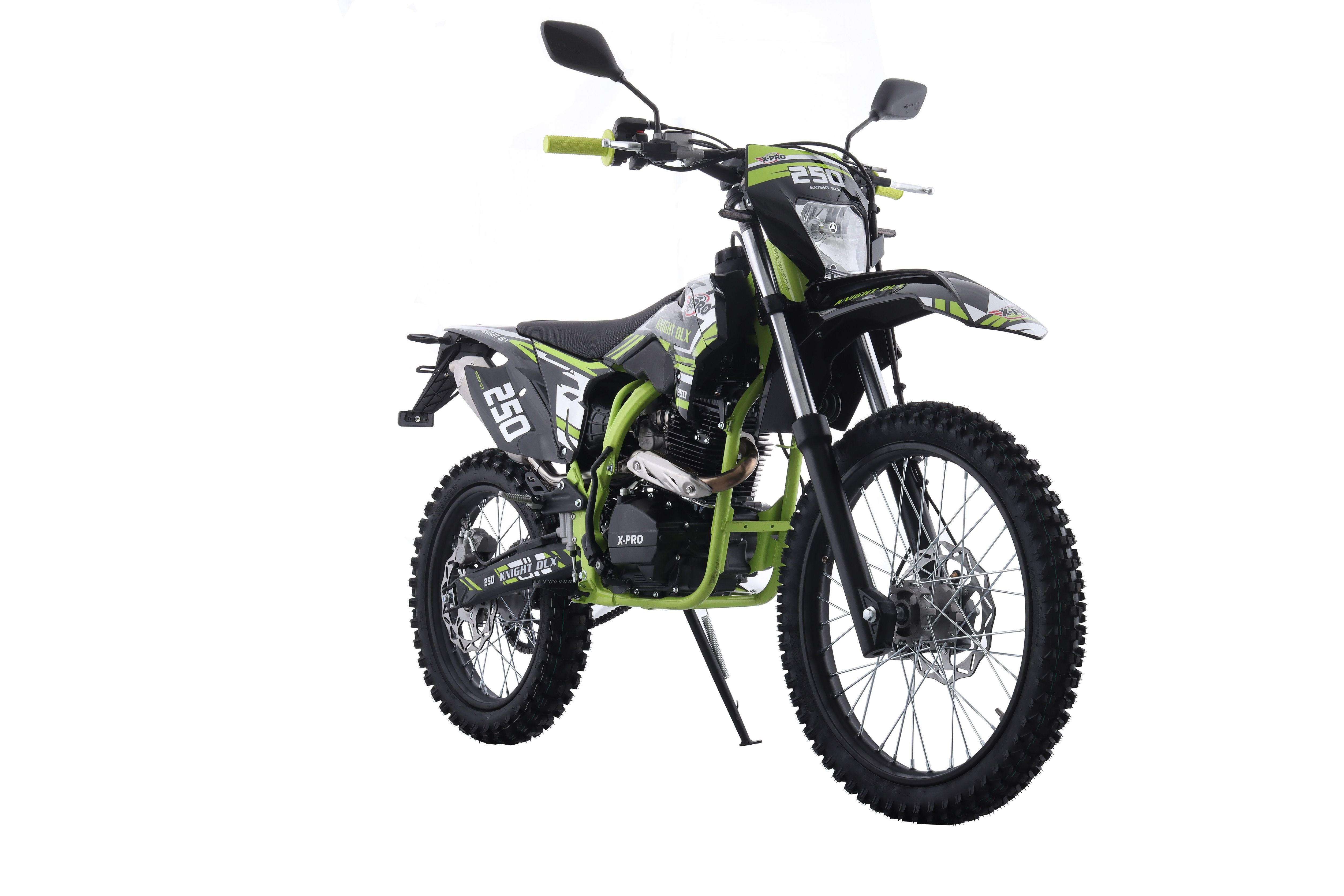 Free Shipping! X-PRO Knight DLX 250 Dirt Bike with All Lights and