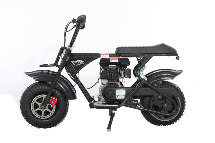 Free Shipping! X-PRO Falcon 105cc 4-Stroke Mini Dirt Bike for Kids, 6in Wheels, Up to 22Mph, Weight Support 165 LBS!