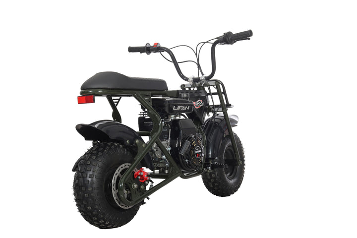 Free Shipping! X-PRO Falcon 105cc 4-Stroke Mini Dirt Bike for Kids, 6in Wheels, Up to 22Mph, Weight Support 165 LBS!