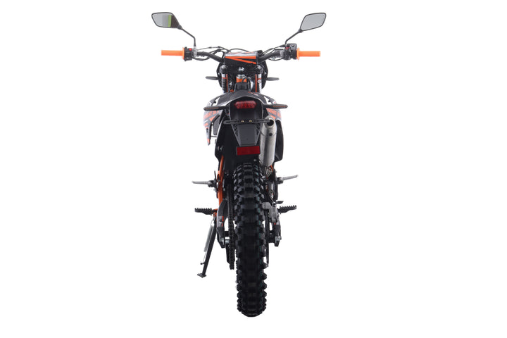 Free Shipping! X-PRO Knight DLX 250 Dirt Bike with All Lights and 5-Speed Manual Transmission, Electric/Kick Start! Big 21in/18in Wheels! Zongshen Brand Engine!
