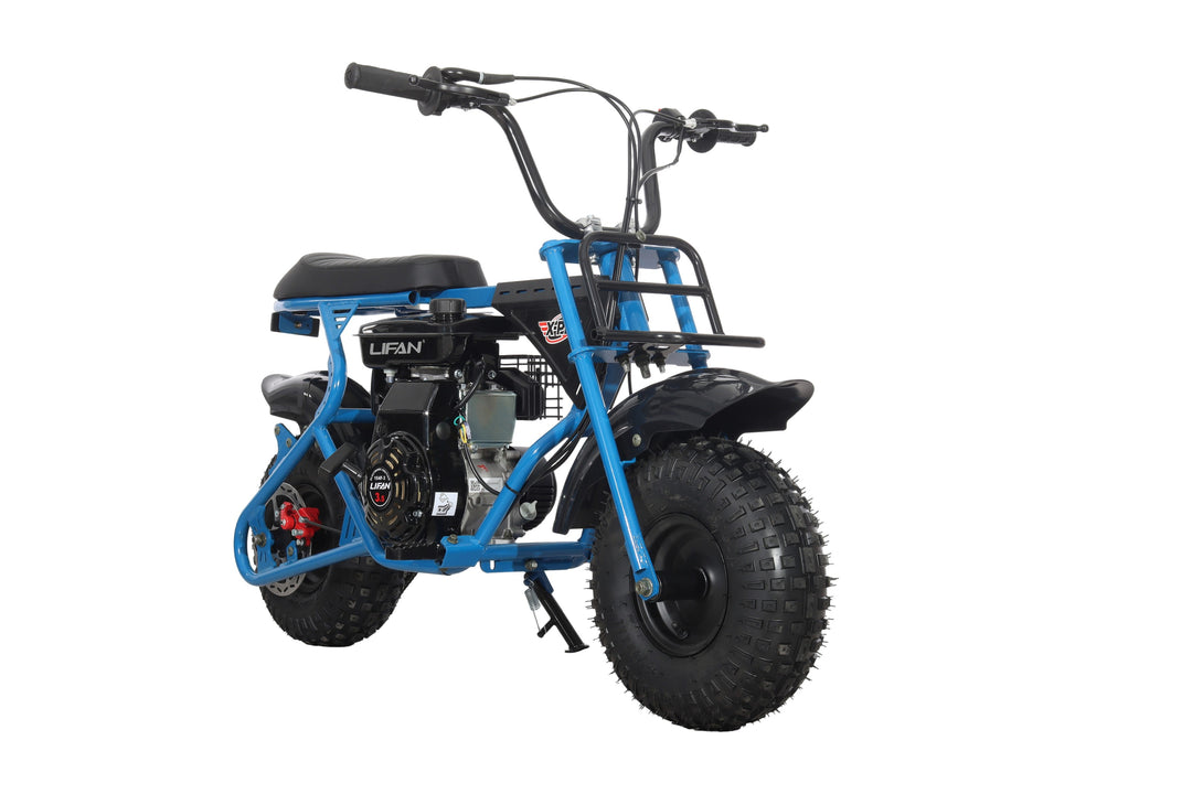 Free Shipping! X-PRO Falcon 105cc 4-Stroke Mini Dirt Bike for Kids, 6in Wheels, Up to 22Mph, Weight Support 165 LBS!