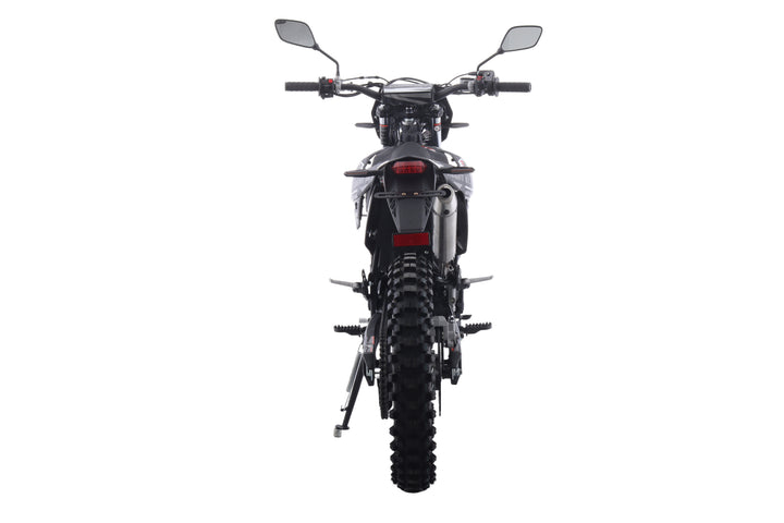 Free Shipping! X-PRO Knight DLX 250 Dirt Bike with All Lights and 5-Speed Manual Transmission, Electric/Kick Start! Big 21in/18in Wheels! Zongshen Brand Engine!
