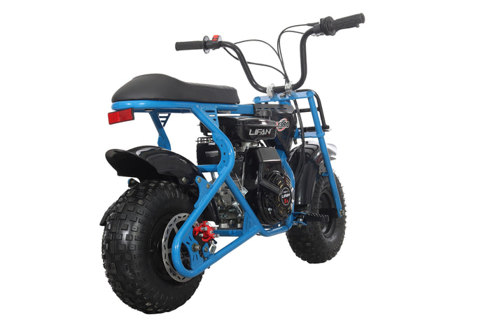 Free Shipping! X-PRO Falcon 105cc 4-Stroke Mini Dirt Bike for Kids, 6in Wheels, Up to 22Mph, Weight Support 165 LBS!