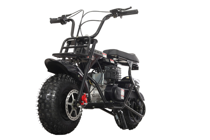 Free Shipping! X-PRO Falcon 105cc 4-Stroke Mini Dirt Bike for Kids, 6in Wheels, Up to 22Mph, Weight Support 165 LBS!
