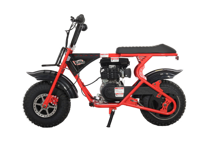 Free Shipping! X-PRO Falcon 105cc 4-Stroke Mini Dirt Bike for Kids, 6in Wheels, Up to 22Mph, Weight Support 165 LBS!