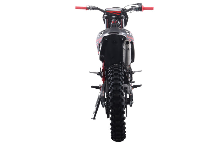 Free Shipping! X-PRO Knight 250 Dirt Bike with LED Headlight, 5-Speed Manual Transmission, Electric/Kick Start! Big 21in/18in Wheels! Zongshen Brand Engine!