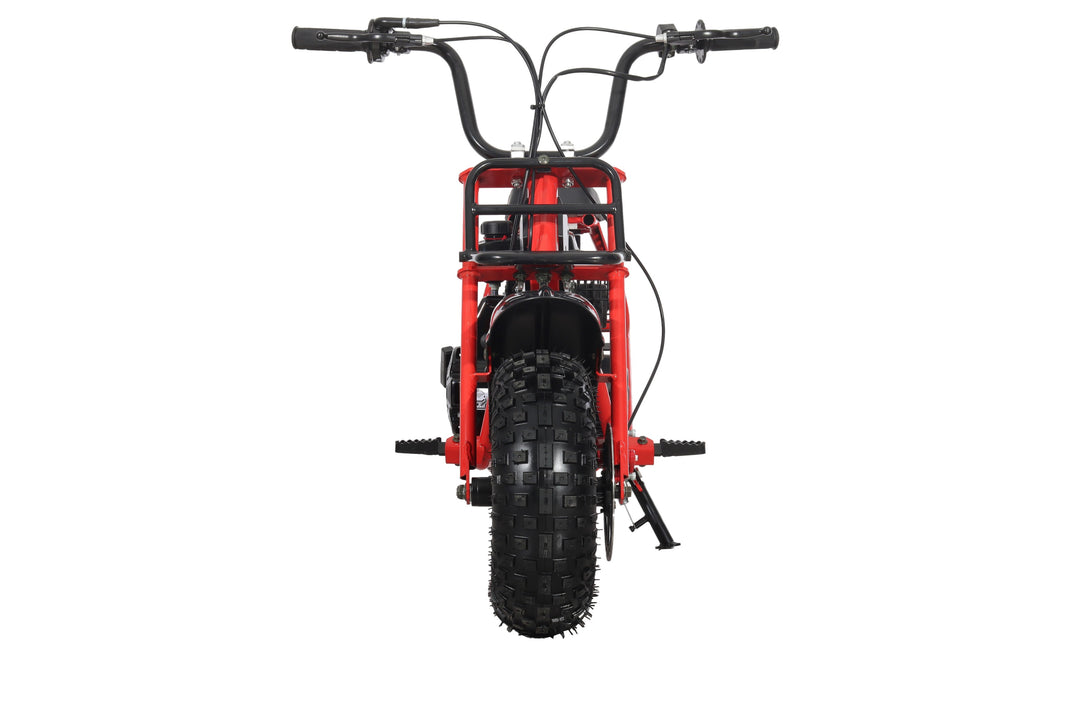 Free Shipping! X-PRO Falcon 105cc 4-Stroke Mini Dirt Bike for Kids, 6in Wheels, Up to 22Mph, Weight Support 165 LBS!