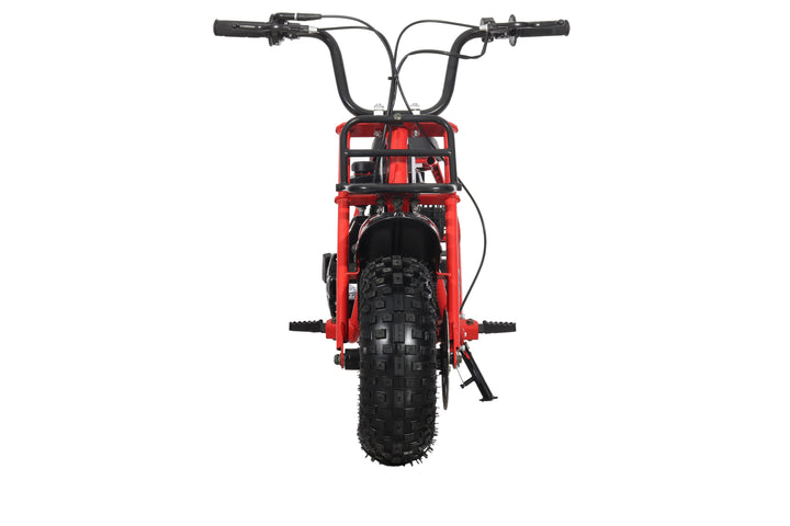 Free Shipping! X-PRO Falcon 105cc 4-Stroke Mini Dirt Bike for Kids, 6in Wheels, Up to 22Mph, Weight Support 165 LBS!