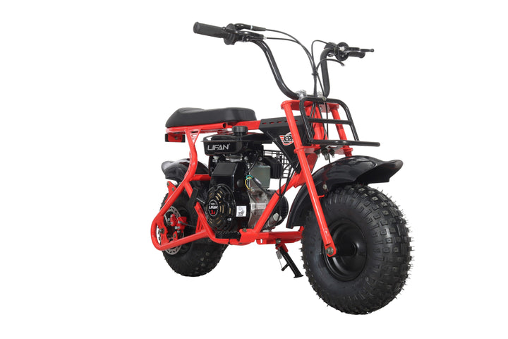 Free Shipping! X-PRO Falcon 105cc 4-Stroke Mini Dirt Bike for Kids, 6in Wheels, Up to 22Mph, Weight Support 165 LBS!