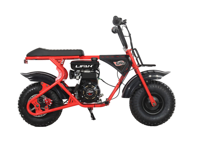 Free Shipping! X-PRO Falcon 105cc 4-Stroke Mini Dirt Bike for Kids, 6in Wheels, Up to 22Mph, Weight Support 165 LBS!