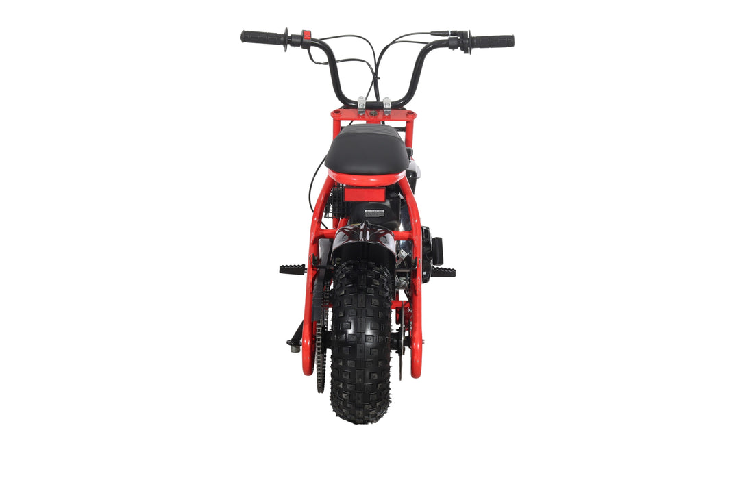 Free Shipping! X-PRO Falcon 105cc 4-Stroke Mini Dirt Bike for Kids, 6in Wheels, Up to 22Mph, Weight Support 165 LBS!