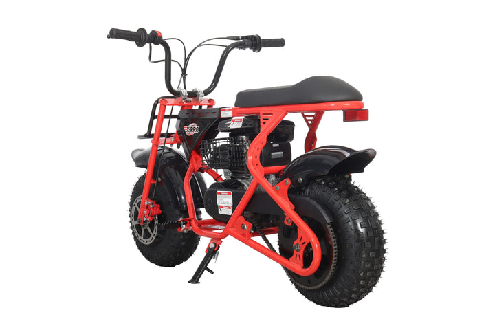 Free Shipping! X-PRO Falcon 105cc 4-Stroke Mini Dirt Bike for Kids, 6in Wheels, Up to 22Mph, Weight Support 165 LBS!