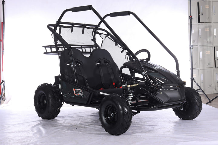 Free Shipping! X-PRO E-Rover 2000W 60V Kids Electric Go Kart with Reverse and Rear Disc Brake!
