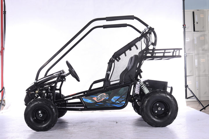 Free Shipping! X-PRO E-Rover 2000W 60V Kids Electric Go Kart with Reverse and Rear Disc Brake!