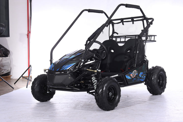 Free Shipping! X-PRO E-Rover 2000W 60V Kids Electric Go Kart with Reverse and Rear Disc Brake!