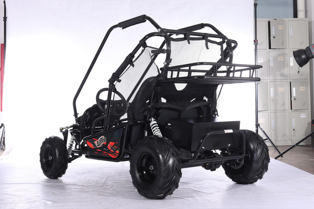 Free Shipping! X-PRO E-Rover 2000W 60V Kids Electric Go Kart with Reverse and Rear Disc Brake!