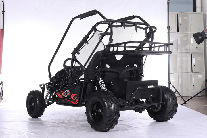 Free Shipping! X-PRO E-Rover 2000W 60V Kids Electric Go Kart with Reverse and Rear Disc Brake!