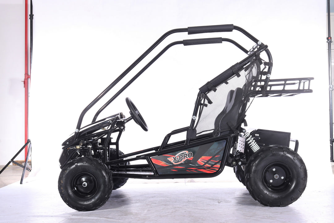 Free Shipping! X-PRO E-Rover 2000W 60V Kids Electric Go Kart with Reverse and Rear Disc Brake!