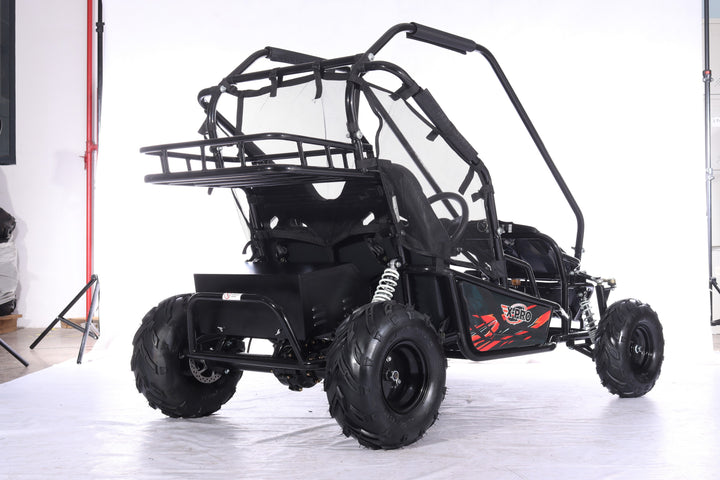 Free Shipping! X-PRO E-Rover 2000W 60V Kids Electric Go Kart with Reverse and Rear Disc Brake!