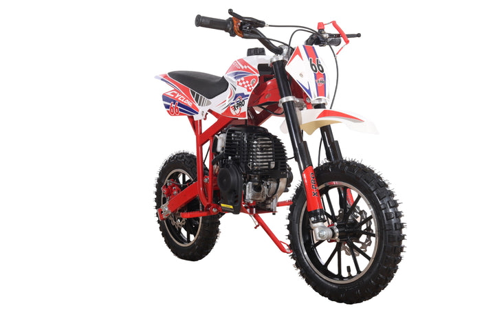 Free Shipping! X-PRO Cyclone 40cc Mini Dirt Bike With Hand Pull Start! Chain Drive, Disc Brakes!