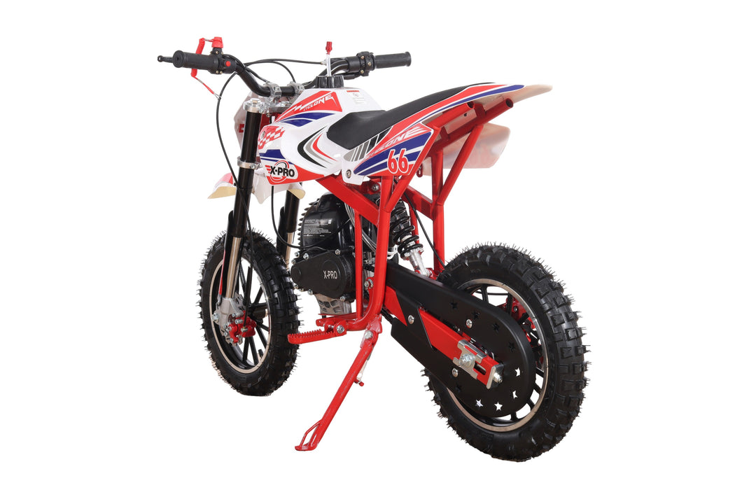 Free Shipping! X-PRO Cyclone 40cc Mini Dirt Bike With Hand Pull Start! Chain Drive, Disc Brakes!