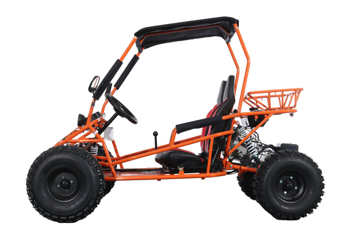 Free Shipping! X-PRO Rover 150 Go Kart with 3-Speed Semi-Automatic Transmission w/Reverse, LED Headlights, Big 19in/18in Wheels!