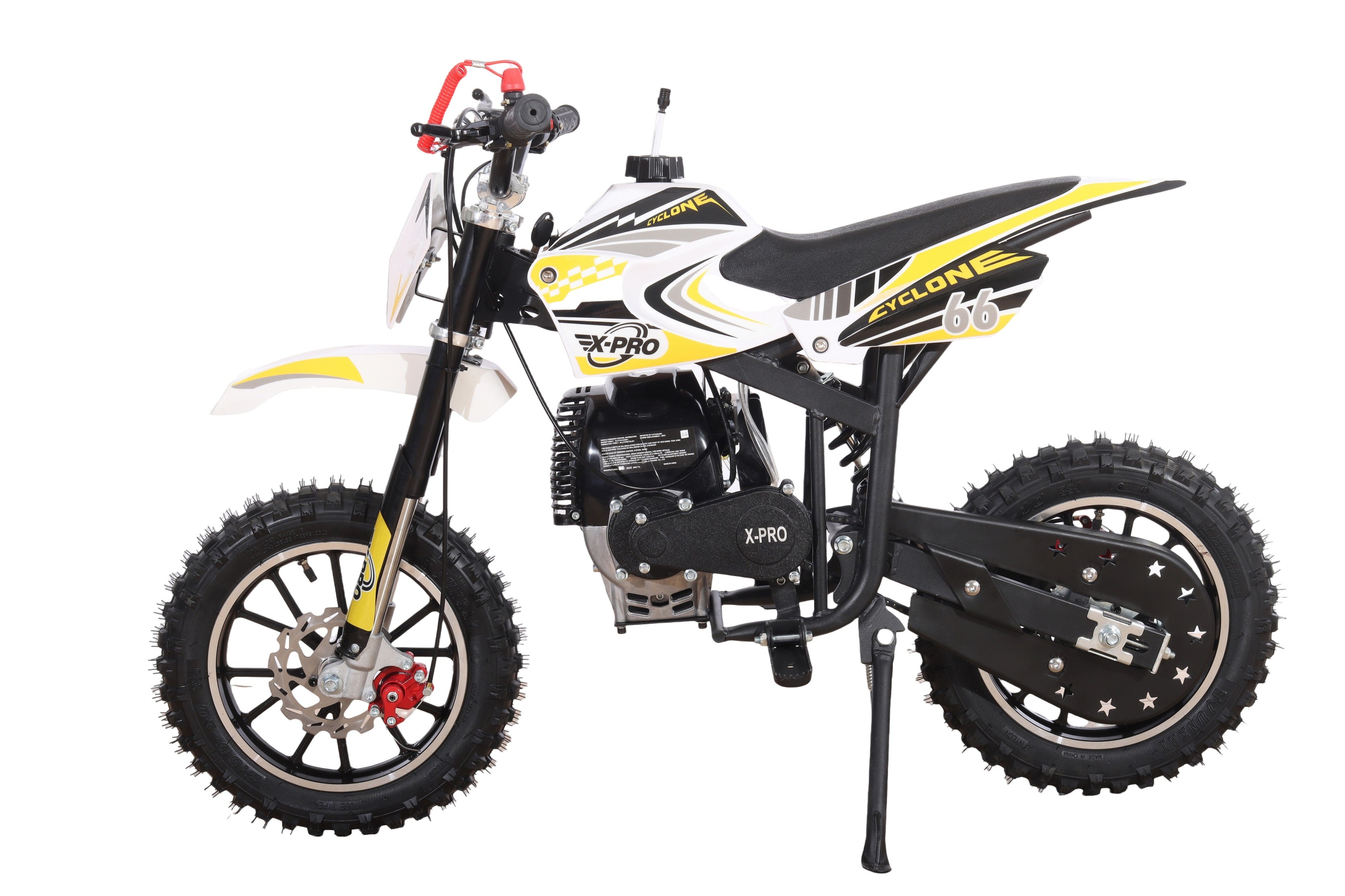 Free Shipping! X-PRO Cyclone 40cc Mini Dirt Bike With Hand Pull