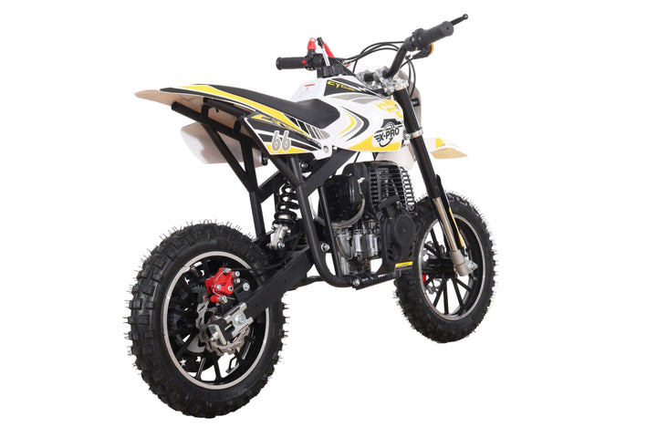 Free Shipping! X-PRO Cyclone 40cc Mini Dirt Bike With Hand Pull Start! Chain Drive, Disc Brakes!