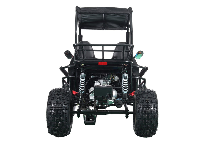 Free Shipping! X-PRO Rover 150 Go Kart with 3-Speed Semi-Automatic Transmission w/Reverse, LED Headlights, Big 19in/18in Wheels!