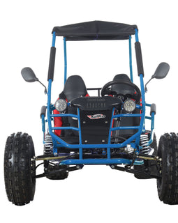 Free Shipping! X-PRO Rover 150 Go Kart with 3-Speed Semi-Automatic Transmission w/Reverse, LED Headlights, Big 19in/18in Wheels!