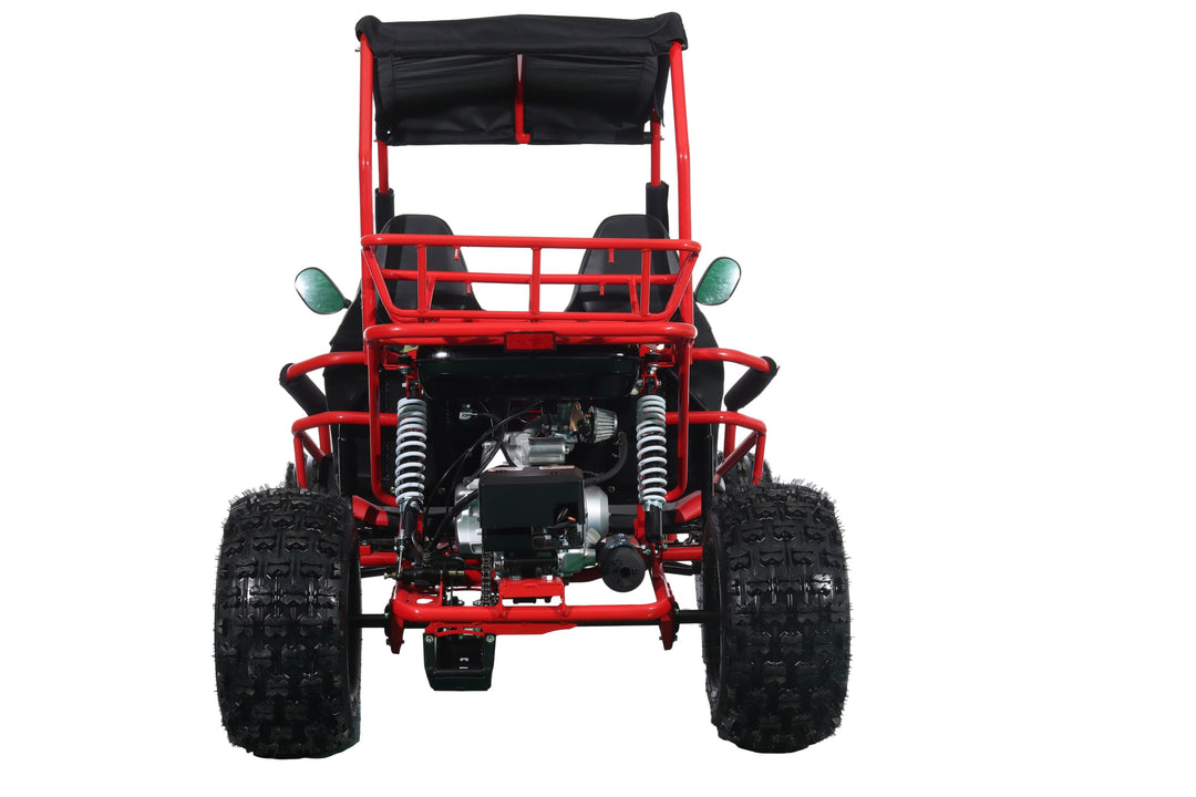 Free Shipping! X-PRO Rover 150 Go Kart with 3-Speed Semi-Automatic Transmission w/Reverse, LED Headlights, Big 19in/18in Wheels!